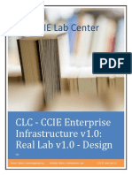 CCIE Enterprise Infrastructure Real Lab v1.0 - Design