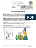 Sextos - Etica - Guia # 2 - Semana Del 2 Al 13 de Agosto - Docente Emilio Puentes - 2021