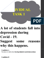 Speaking Task Mental Health