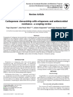 Review Article Carbapenem Stewardship With Ertapenem and Antimicrobial Resistance-A Scoping Review