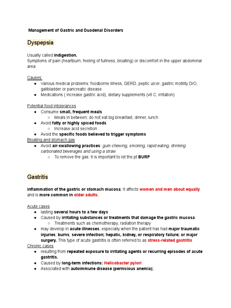 Dyspepsia Carbonated Beverages and Using A Straw PDF Bariatric