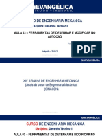 Aula 03 - Parte 01 - Autocad - 2019-2