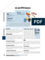 Datasheet - Live: Thermocouple and RTD Sensors