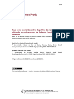 Raça Como Elemento Central Da Política de Morte