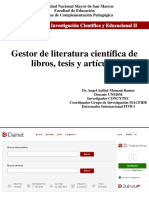 7c Gestor de Literatura Científica de Libros, Tesis y Artículos