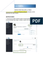 Tarea Editar Perfil