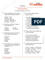 Geografía-Anual San Marcos 2021-Semana 27-Geografía Política Del Perú(Práctica Para El Alumno)