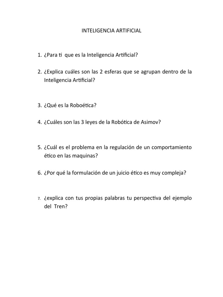 Conceptos Clave de Inteligencia Artificial | PDF | Juegos y actividades ...