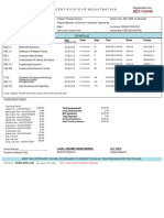 Certificate of Registration Registration No:: Code Subject Unit Class Days Time Room Faculty