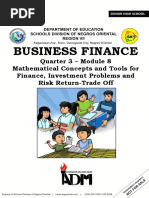 Business Finance Module 8