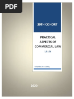 Practical Aspects of Commercial Law - All Lectures