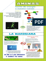 infografía aminas y drogas