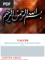 UN Values and Behaviours Framework | PDF