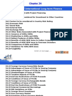 Sources of International Long-Term Finance: Contd. On Next Page