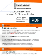 Quimica Coloidal S 7. Macromoleculas