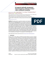 Metamaterial-Inspired Optically Transparent Active Dual-Band Frequency Selective Surface With Independent Wideband Tunability