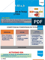 TAREA 02. Competencias Tecsup y FODA