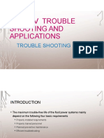 Unit - V Trouble Shooting and Applications