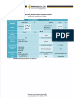 Planilla de Asistencia A Campo de Practica