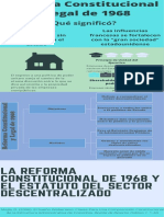 1. La reforma constitucional de 1968 y el estatuto del sector descentralizado
