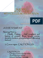 Nursing Care of Clients With Cellular Aberration