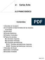 Clases de piano nivel basico by Carlos Avila