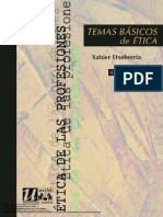 Temas Basicos de Etica Etxeberria