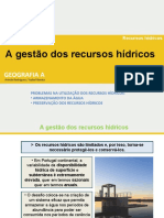 Gestão e preservação dos recursos hídricos em Portugal