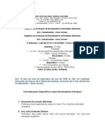 5º ano-PLANILHA - Registro de Avaliação de Desempenho Individual - 3º Bimestre