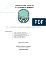 Dilemas éticos en la atención de emergencia de accidentes viales