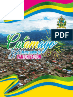 Programa de Fiestas Del Cantón Catamayo