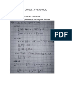 Consulta y Ejercicio de Integral de Linea