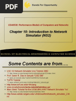 Chapter 10: Introduction To Network Simulator (NS2) : CDA6530: Performance Models of Computers and Networks