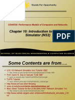 Chapter 10: Introduction To Network Simulator (NS2) : CDA6530: Performance Models of Computers and Networks