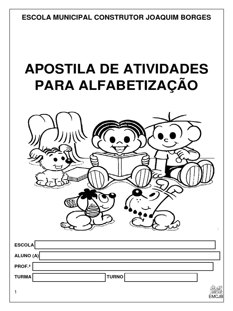 Apostila 1º Ano | PDF | Escrita | Fonema