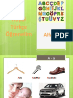 Alfabe (Haydi Türkçe Öğrenelim)