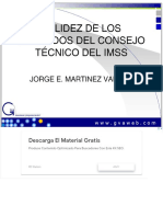 VALIDEZ DE LOS ACUERDOS DEL CONSEJO TÉCNICO DEL IMSS - PDF Descargar libre