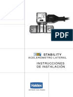 Instrucciones de Instalación - Acelerómetro Lateral