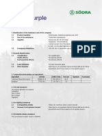 Sodra Purple - Safety Data Sheet