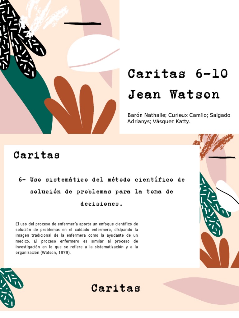 Jean Watson 10 Caritas – The 10 Caritas Processes – DFQMO