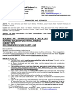 Boiler Start Up Procedures