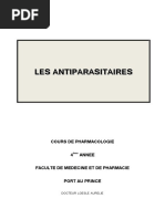 Les Antiparasitaires