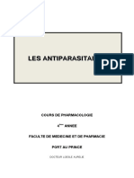 Les Antiparasitaires