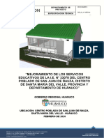 Especificaciones Tecnicas de Estructuras Villa Mar