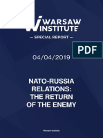 Nato Russia Relations The Return of The Enemy Warsaw Institute Special Report