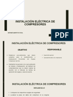 Instalación Eléctrica de Compresores