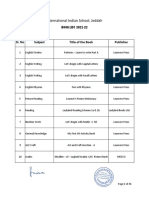 International Indian School, Jeddah: BOOK LIST 2021-22 Class - LKG