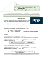 PAUTA - Guía1 - Ciclo 3 - 4M - PD - Conocimiento Previo de Probabilidad