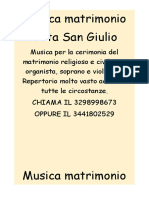 Musica Matrimonio Orta San Giulio