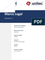 Tarea 2 Marco Legal